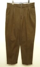 画像: 90'S RALPH LAUREN "HAMMOND PANT" ツープリーツ チノパンツ BROWN (VINTAGE) 「Bottoms」 入荷しました。