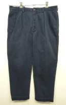 画像: 90'S RALPH LAUREN "ANDREW PANT" ツープリーツ チノパンツ NAVY (VINTAGE) 「Bottoms」 入荷しました。