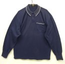 画像: 90'S RRL 初期 三ツ星タグ ポケット付き 長袖 ポロシャツ ネイビー (VINTAGE) 「L/S Shirt」 入荷しました。