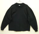 画像: 90'S COTTON DELUXE モックネック 長袖 Tシャツ ブラック USA製 (VINTAGE) 「T-Shirt」 入荷しました。