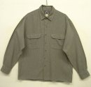 画像: 80'S BANANA REPUBLIC 旧タグ フラップ付きポケット ボックスシャツ ハウンドトゥース柄 (VINTAGE) 「L/S Shirt」 入荷しました。