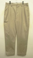 画像: 90'S RALPH LAUREN "ETHAN PANT" ツープリーツ チノパンツ BEIGE (VINTAGE) 「Bottoms」 入荷しました。