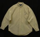 画像: 90'S RALPH LAUREN "BIG SHIRT" オックスフォード 長袖 BDシャツ ベージュ (VINTAGE) 「L/S Shirt」 入荷しました。