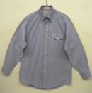 画像: 80'S LL Bean フラップ付きポケット オックスフォード 長袖 BDシャツ ブルー USA製 (VINTAGE) 「L/S Shirt」 入荷しました。