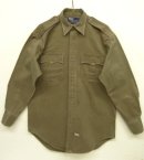 画像: 90'S RALPH LAUREN コットンツイル ミリタリーシャツ KHAKI (VINTAGE) 「L/S Shirt」 入荷しました。