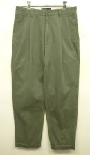 画像: 90'S RALPH LAUREN "HAMMOND PANT" ツープリーツ チノパンツ OLIVE (VINTAGE) 「Bottoms」 入荷しました。