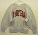 画像: 90'S CHAMPION "FAIRFIELD" 刺繍タグ リバースウィーブ グレー MEXICO製 (VINTAGE) 「Sweat Shirt」 入荷しました。