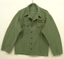 画像: 60'S アメリカ軍 US ARMY "1st MODEL" OG107 コットンサテン ユーティリティシャツ (VINTAGE) 「L/S Shirt」 入荷しました。