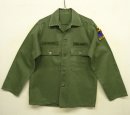 画像: 50'S アメリカ軍 US ARMY 13スターボタン コットンサテン ユーティリティシャツ (VINTAGE) 「L/S Shirt」 入荷しました。