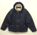 画像: EDDIE BAUER フード付き デッキジャケット ネイビー (USED) 「Jacket」 入荷しました。