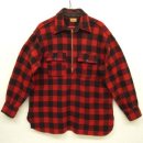 画像: 40'S PILGRIM 筆記体タグ チンスト＆マチ付き ハーフジップ ウールシャツ WALDES製ジップ (VINTAGE) 「L/S Shirt」 入荷しました。