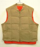 画像: 60'S LL Bean 筆記体タグ リバーシブル ダウンベスト TALONジップ (VINTAGE) 「No Sleeve」 入荷しました。