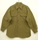 画像: 40'S アメリカ軍 US ARMY "マスタードシャツ" ウールシャツ KHAKI (VINTAGE) 「L/S Shirt」 入荷しました。