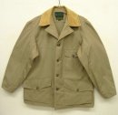 画像: 70'S GOKEY 襟コーデュロイ ハンティングジャケット ベージュ (VINTAGE) 「Jacket」 入荷しました。