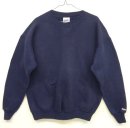 画像: 90'S BIKE 前Vガゼット付き クルーネック スウェットシャツ ネイビー USA製 (VINTAGE) 「Sweat Shirt」 入荷しました。