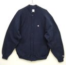 画像: 90'S CHAMPION 刺繍タグ リバースウィーブ スナップボタン カーディガン ネイビー USA製 (VINTAGE) 「Sweat Shirt」 入荷しました。