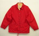 画像: 80'S LL Bean チンスト付き ナイロン コーチジャケット レッド (VINTAGE) 「Jacket」 入荷しました。