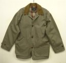 画像: 90'S J.CREW 旧タグ 裏地付き 襟コーデュロイ カバーオール KHAKI (VINTAGE) 「Jacket」 入荷しました。