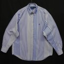 画像: 90'S RALPH LAUREN "BLAKE" ポプリン 長袖 BDシャツ ランダムストライプ (VINTAGE) 「L/S Shirt」 入荷しました。