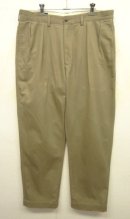 画像: 90'S RALPH LAUREN "ANDREW PANT" ツープリーツ チノパンツ KHAKI (VINTAGE) 「Bottoms」 入荷しました。