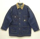 画像: 90'S POLO COUNTRY 襟コーデュロイ デニム カバーオール インディゴ (VINTAGE) 「Jacket」 入荷しました。