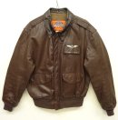 画像: 90'S COOPER SPORTSWEAR "A-2" レザー フライトジャケット ブラウン USA製 (VINTAGE) 「Jacket」 入荷しました。