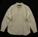 画像: 90'S RALPH LAUREN コットン マチ付き ３点留めボタンダウンシャツ ペンシルストライプ (VINTAGE) 「L/S Shirt」 入荷しました。