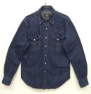 画像: RRL コンチョボタン 耳付きデニム ウエスタンシャツ USA製 (USED) 「L/S Shirt」 入荷しました。