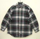 画像: 90'S RALPH LAUREN "THE BIG OXFORD" 裾ロゴ刺繍 オックスフォード 長袖 BDシャツ チェック柄 (VINTAGE) 「L/S Shirt」 入荷しました。