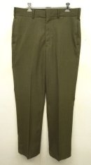 画像: 80'S アメリカ軍 USMC フラップ付きバックポケット ウールパンツ TALONジップ (VINTAGE) 「Bottoms」 入荷しました。