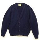 画像: 80'S LL Bean ラムウール フリーダムスリーブ ニットカーディガン ネイビー USA製 (VINTAGE) 「Knit」 入荷しました。