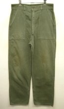 画像: 60'S アメリカ軍 USAF コットンサテン 平ボタン ベイカーパンツ RAPIDジップ (VINTAGE) 「Bottoms」 入荷しました。