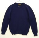 画像: 80'S PRINGLE ラムウール クルーネック ニット ネイビー スコットランド製 (VINTAGE) 「Knit」 入荷しました。