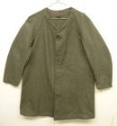 画像: 40'S スウェーデン軍 M39 ノーカラー ウール ライナーコート KHAKI (DEADSTOCK) 「Jacket」 入荷しました。