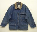 画像: 90'S NORDSTROM 襟コーデュロイ デニム カバーオール インディゴ (VINTAGE) 「Jacket」 入荷しました。