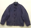 画像: 70'S アメリカ軍 US NAVY ユーティリティジャケット ナス紺 (VINTAGE) 「Jacket」 入荷しました。