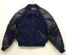 画像: 70'S HOLLOWAY レザー/ウール アワードジャケット USA製 (VINTAGE) 「Jacket」 入荷しました。