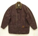 画像: 90'S CARHARTT 裏地ウール ダックカバーオール ダークブラウン (VINTAGE) 「Jacket」 入荷しました。