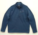 画像: PATAGONIA "BETTER SWEATER" ハーフジップ セーター ヘザーブルー (USED) 「Jacket」 入荷しました。