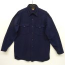 画像: 50'S LL Bean 筆記体黒タグ ウール CPOシャツ NAVY (VINTAGE) 「L/S Shirt」 入荷しました。