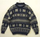 画像: 90'S LANDS' END アルパカ混 ロールネックセーター スノーフレーク スコットランド製 (VINTAGE) 「Knit」 入荷しました。