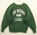 画像: 90'S CHAMPION "三段プリント" 刺繍タグ リバースウィーブ グリーン USA製 (VINTAGE) 「Sweat Shirt」 入荷しました。