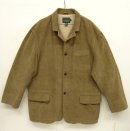 画像: 90'S J.CREW 旧タグ 裏地付き 太畝コーデュロイ カバーオール ライトブラウン (VINTAGE) 「Jacket」 入荷しました。