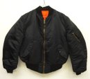 画像: 90'S ALPHA INDUSTRIES "MA-1" フライトジャケット ブラック/オレンジ USA製 (VINTAGE) 「Jacket」 入荷しました。