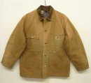 画像: 70'S CARHARTT プリントタグ 裏地ブランケット ダックジャケット ブラウン USA製 (VINTAGE) 「Jacket」 入荷しました。