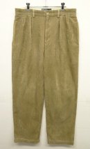 画像: 90'S RALPH LAUREN "ANDREW PANT" ツープリーツ 太畝 コーデュロイパンツ BEIGE (VINTAGE) 「Bottoms」 入荷しました。