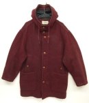 画像: 80'S LL Bean フード付き ウールコート バーガンディ USA製 (VINTAGE) 「Jacket」 入荷しました。