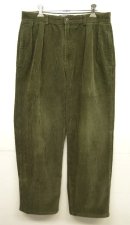 画像: 90'S RALPH LAUREN "ANDREW PANT" ツープリーツ 太畝 コーデュロイパンツ OLIVE (VINTAGE) 「Bottoms」 入荷しました。