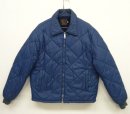 画像: 70'S SIR JAC 裏ボア付き キルティングジャケット ネイビー PRIDE製アルミジップ (VINTAGE) 「Jacket」 入荷しました。