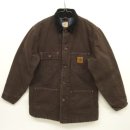 画像: 90'S CARHARTT 裏地ブランケット ダックジャケット ダークブラウン (VINTAGE) 「Jacket」 入荷しました。